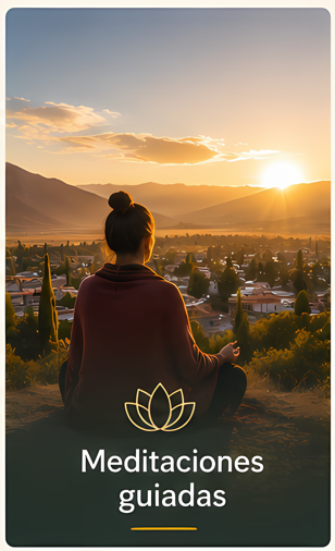 Meditaciones guiadas al atardecer