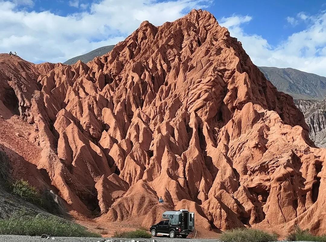 Montañas coloradas de Jujuy